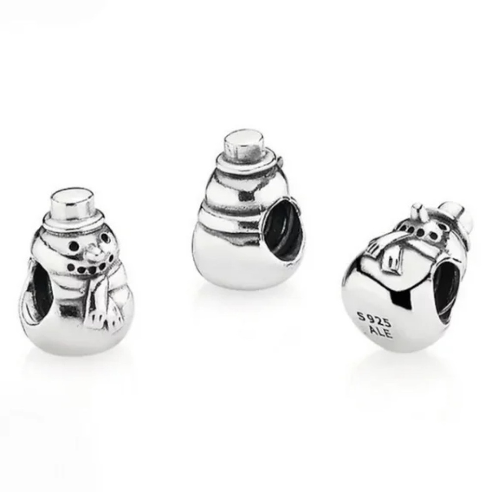 Pandora- Snowman Sterling Silver Charm